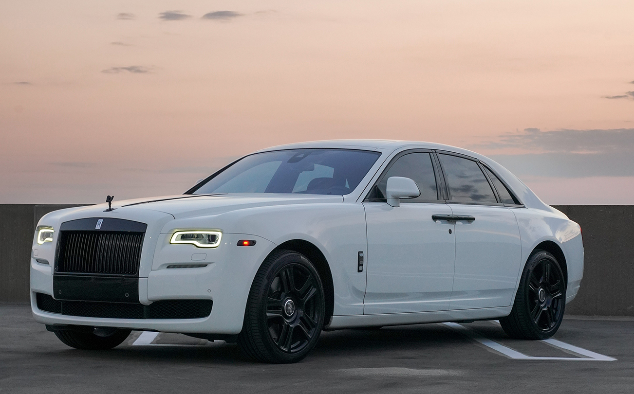 Rolls Royce Ghost with chauffeur